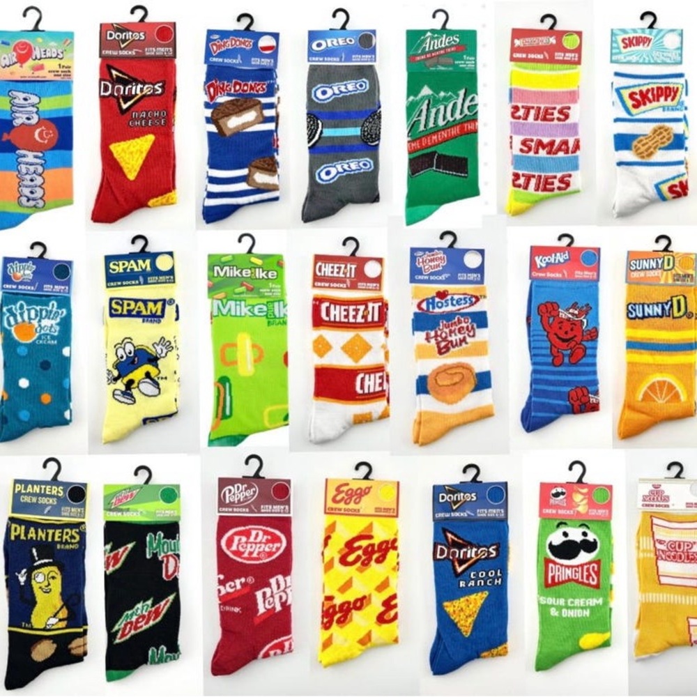 New 5 Socks, for $10.00 Men, Women, Teens, or kids Colorful funny gift bundle - Picture 9 of 13